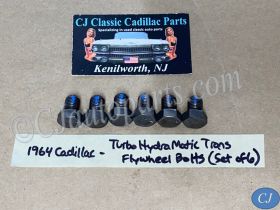 OEM 1964 Cadillac Deville Eldorado Fleetwood 429 Engine TURBO-HYDRAMATIC TRANS FLYWHEEL FLEXPLATE MOUNTING BOLTS